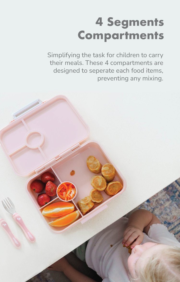 mugu Tritan Bento Box description image