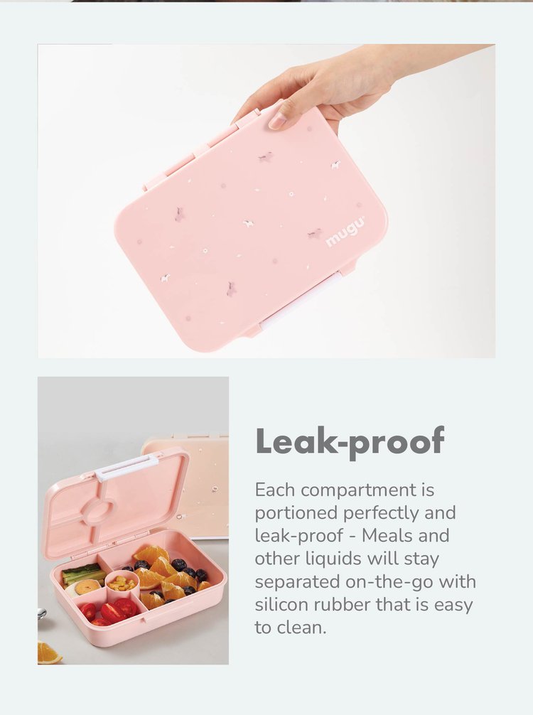 mugu Tritan Bento Box description image