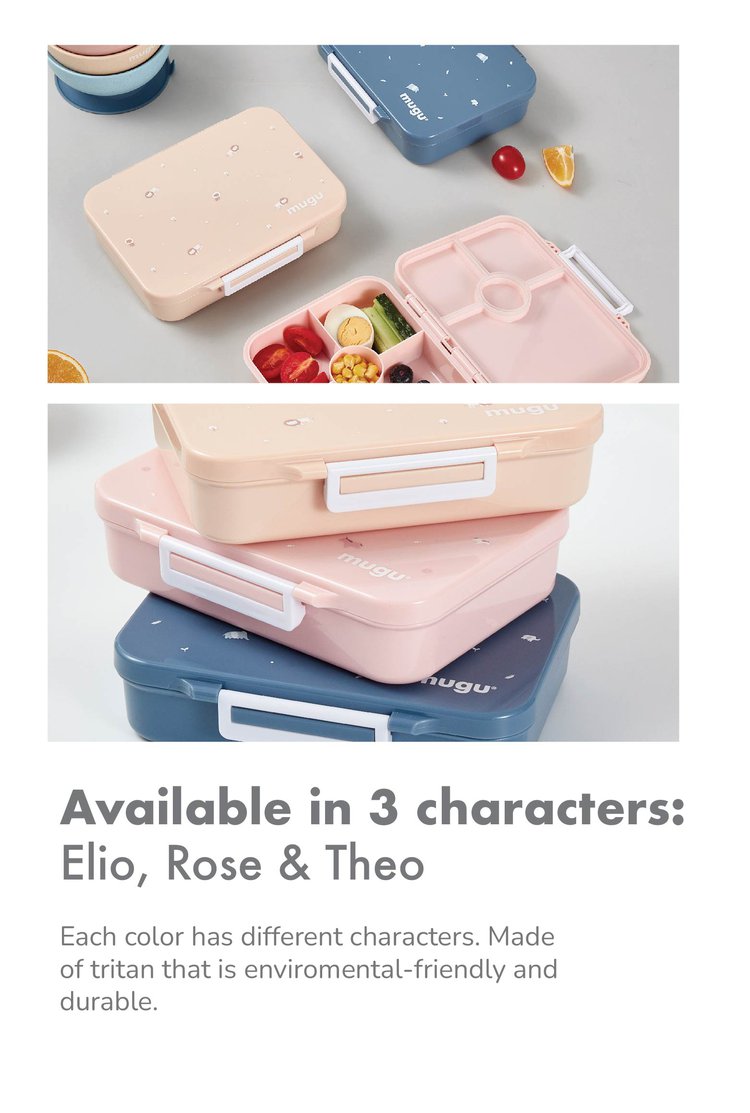 mugu Tritan Bento Box description image