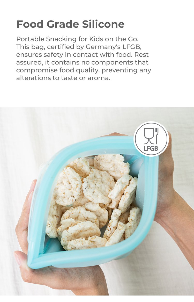 MOOIMOM Multipurpose Silicone Pouch description image