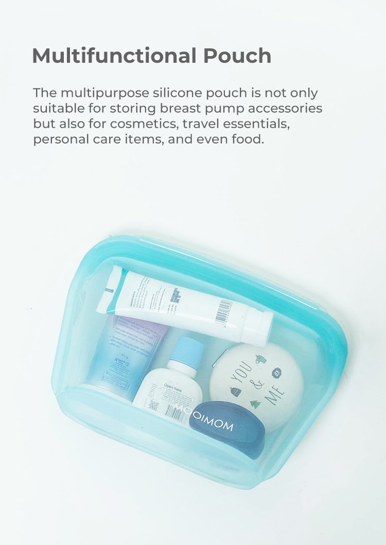 MOOIMOM Multipurpose Silicone Pouch description image