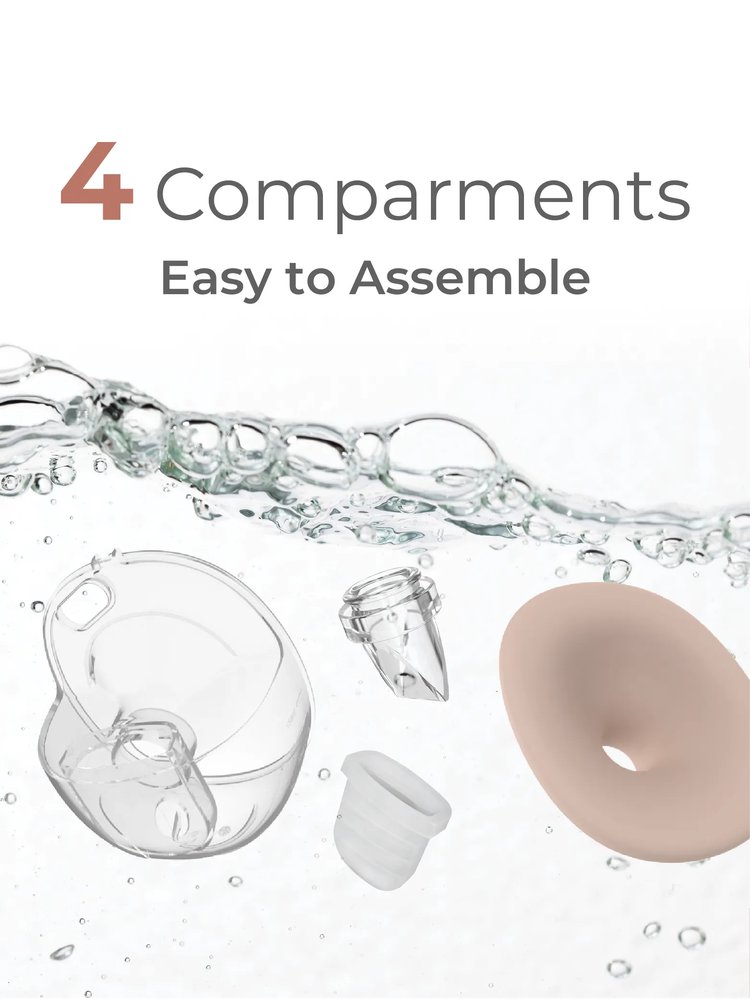 MOOIMOM X1 Ultra Smart Hands Free Electric Breast Pump 1 Pcs description image