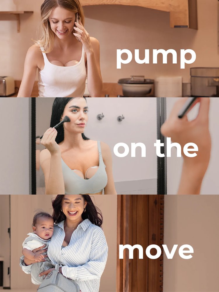 MOOIMOM X1 Ultra Smart Hands Free Electric Breast Pump 1 Pcs description image