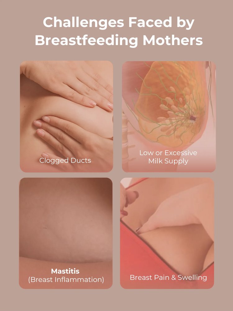 MOOIMOM X1 Ultra Smart Hands Free Electric Breast Pump 1 Pcs description image