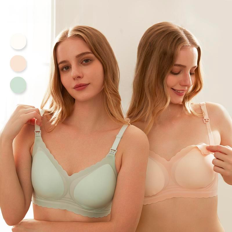 MOOIMOM Seamless Push Up Nursing Bra gallery