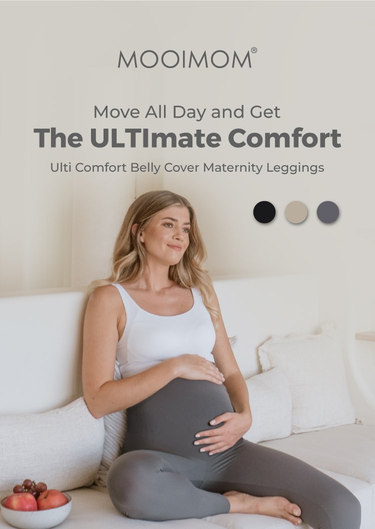 MOOIMOM Ulti Comfort Belly Cover Maternity Leggings (Long) description image