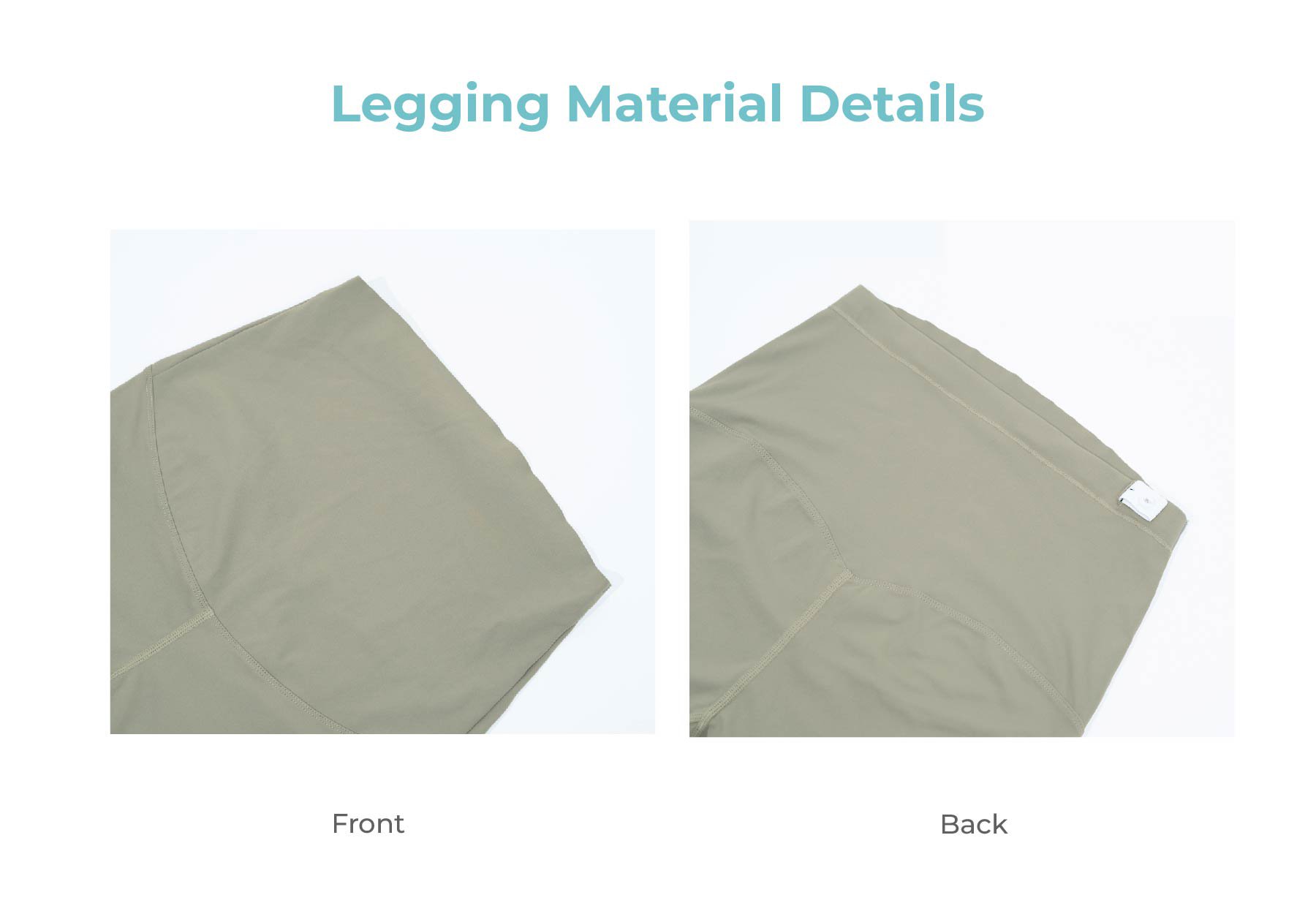 MOOIMOM Active Belly Cover Maternity Leggings (Long) description image