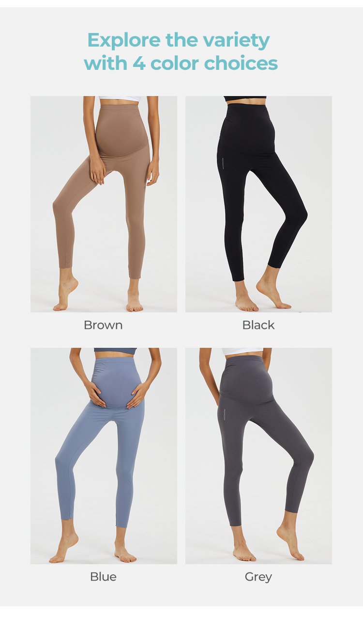 MOOIMOM Essential Belly Cover Maternity Legging (Long) description image