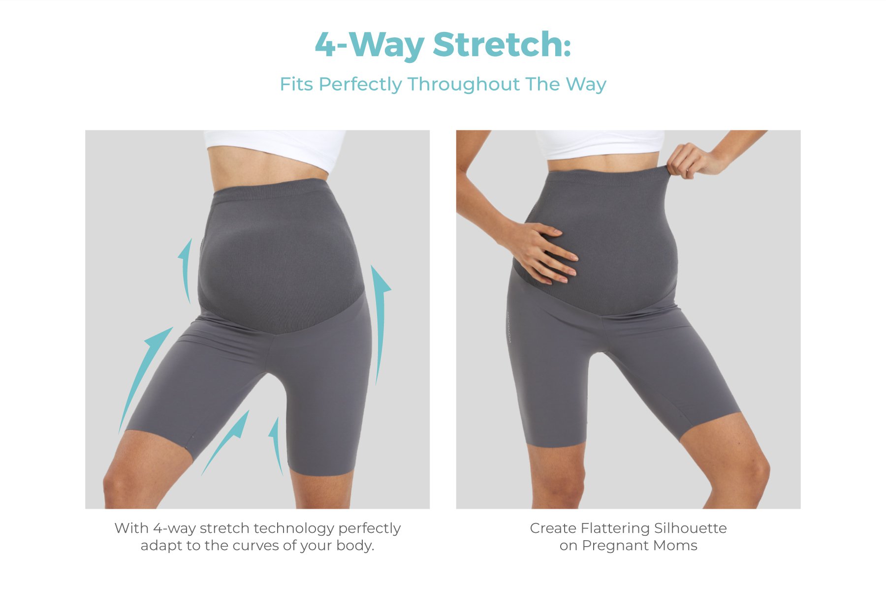 MOOIMOM Ulti Comfort Belly Cover Maternity Leggings (Short) description image