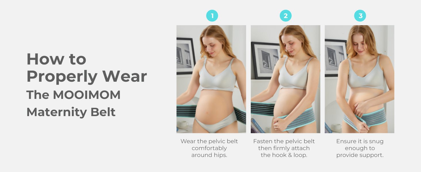 MOOIMOM 2 in 1 Premium Bamboo Corset description image