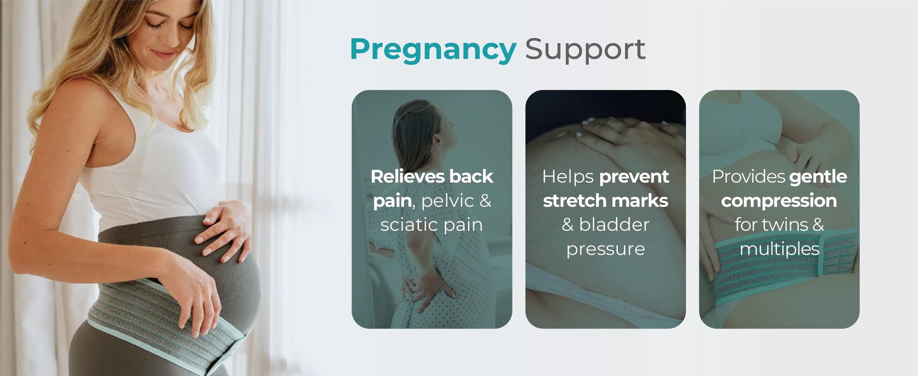 MOOIMOM 2 in 1 Premium Bamboo Corset description image