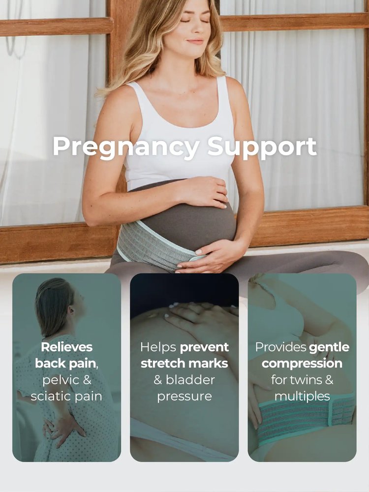 MOOIMOM 2 in 1 Premium Bamboo Corset description image