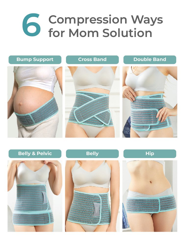 MOOIMOM 2 in 1 Premium Bamboo Corset description image