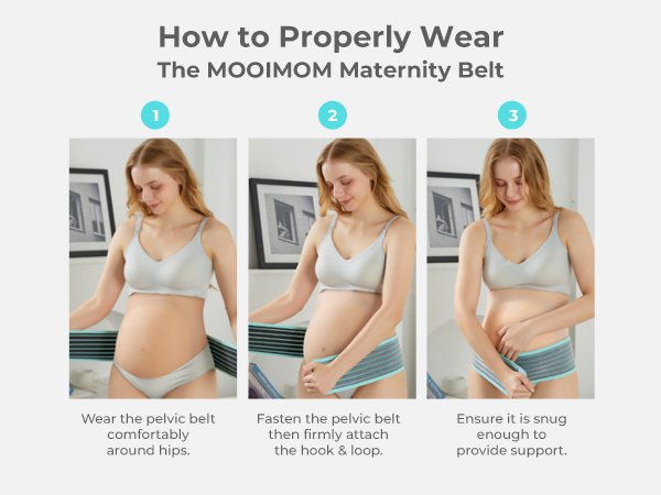 MOOIMOM 2 in 1 Premium Bamboo Corset description image