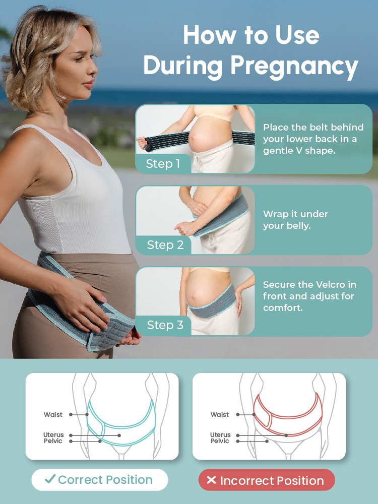 MOOIMOM 2 in 1 Premium Bamboo Corset description image