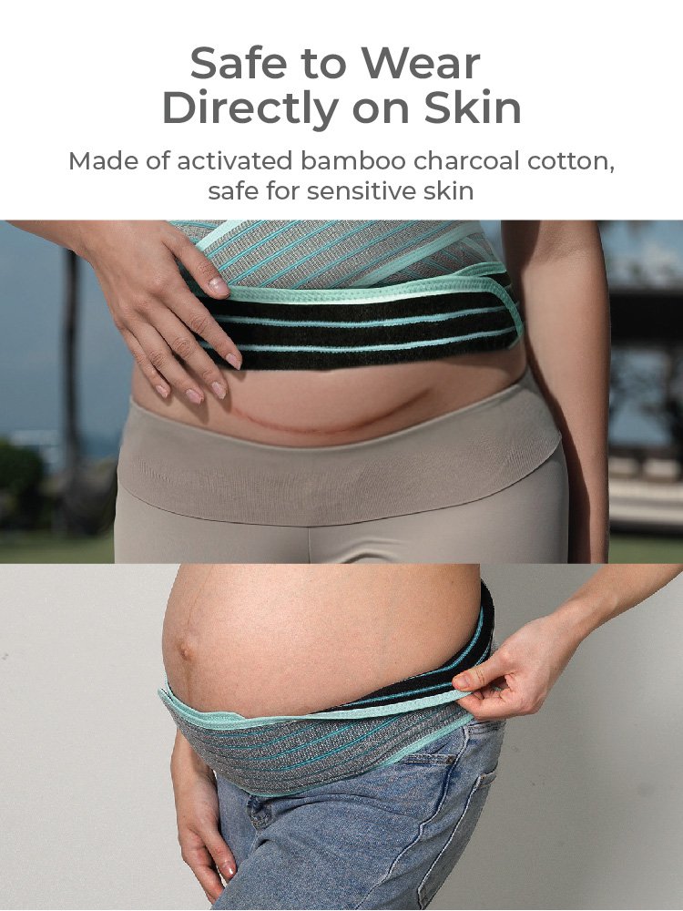 MOOIMOM 2 in 1 Premium Bamboo Corset description image