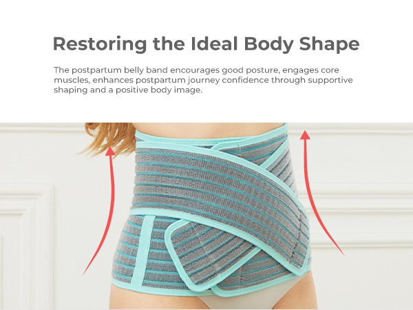 MOOIMOM 2 in 1 Premium Bamboo Corset description image