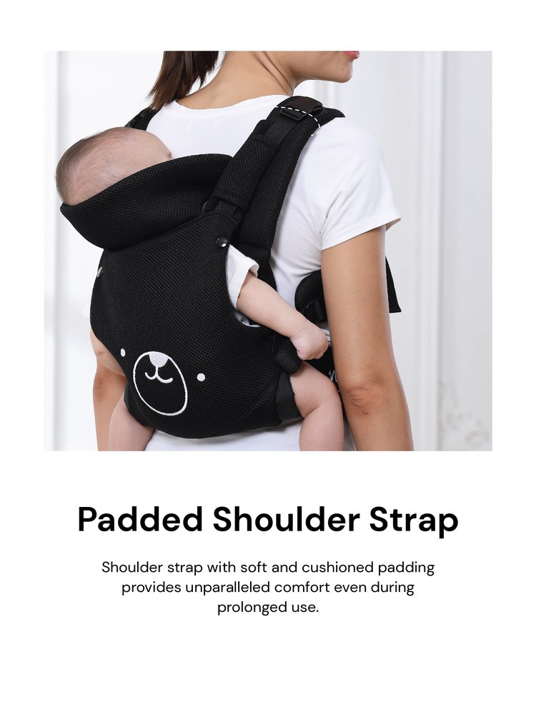 MOOIMOM X Nero Bianco Wonder Carrier description image