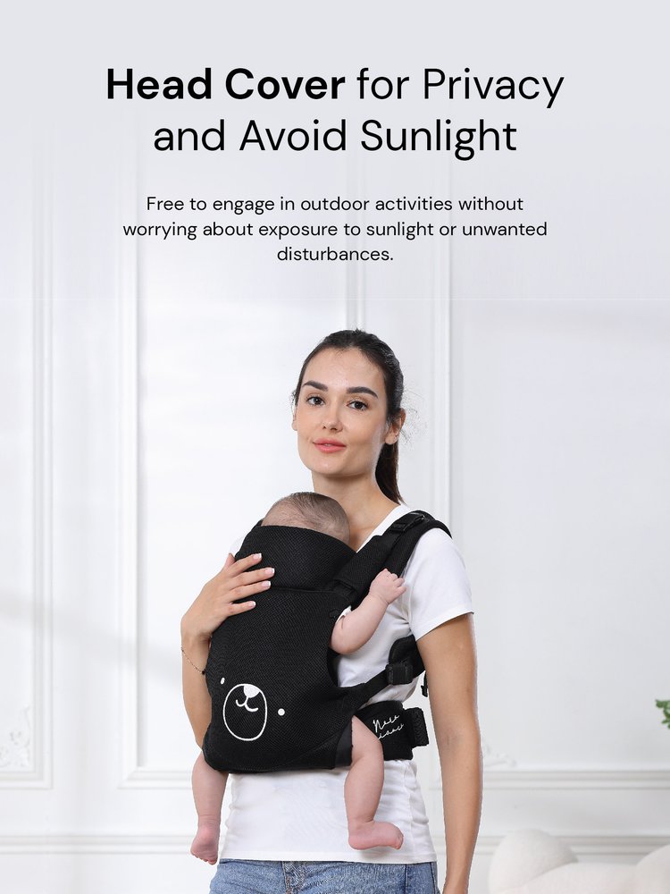 MOOIMOM X Nero Bianco Wonder Carrier description image