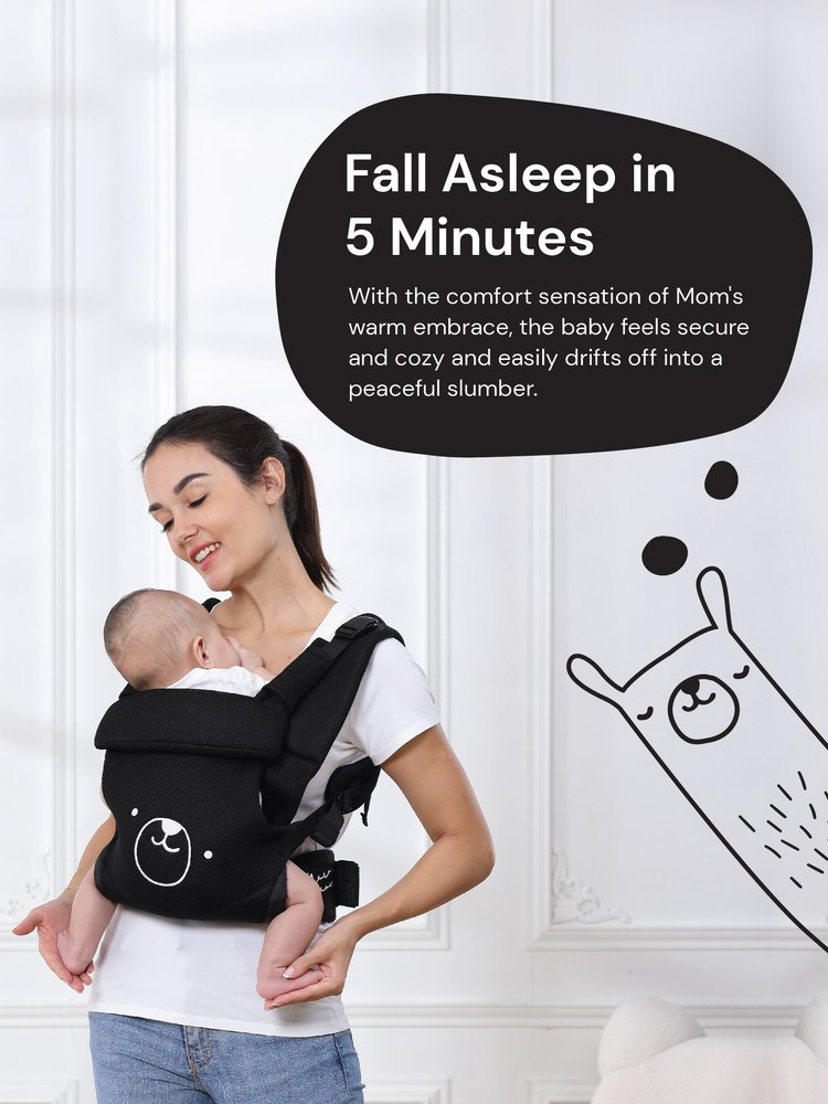 MOOIMOM X Nero Bianco Wonder Carrier description image