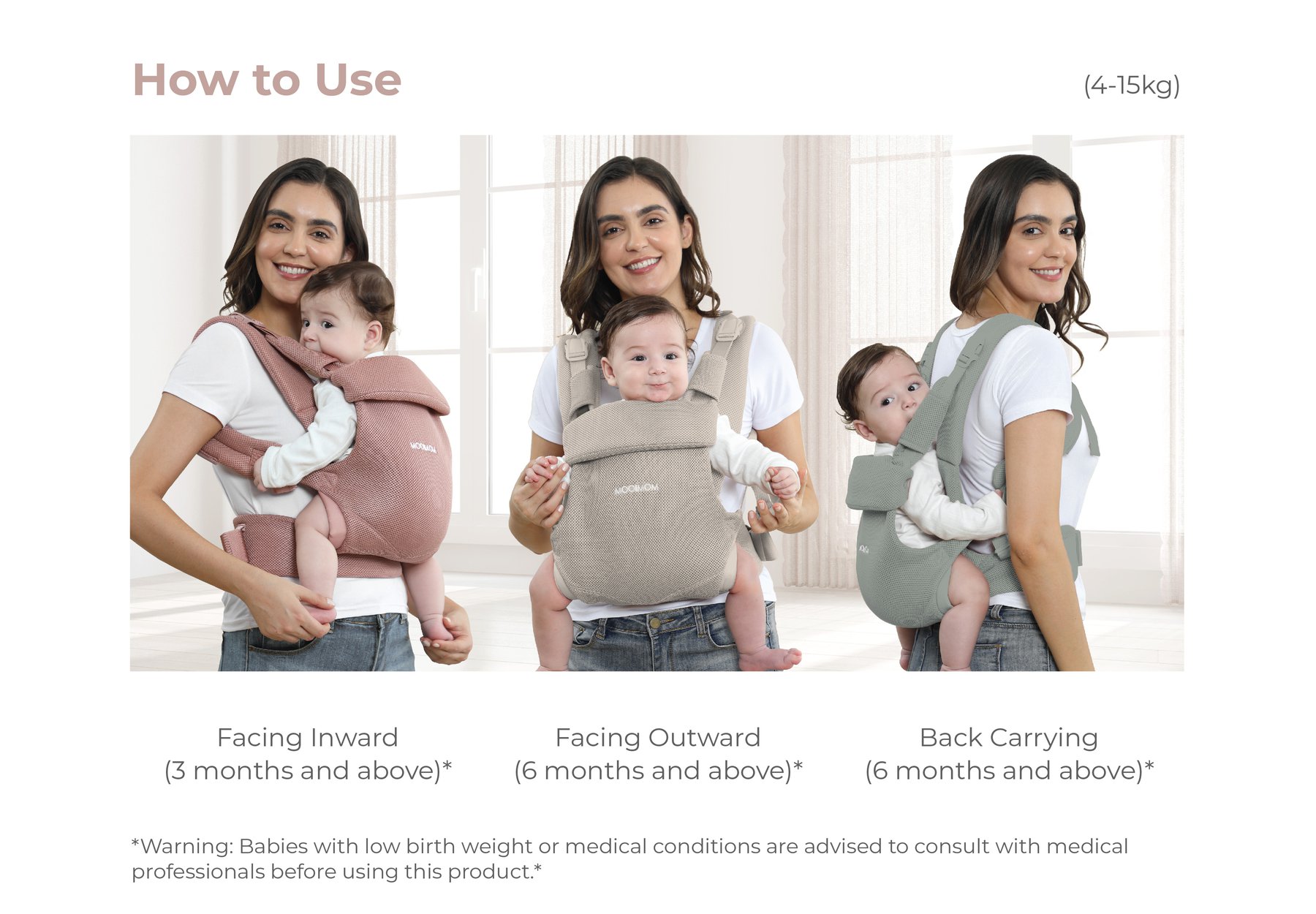MOOIMOM Wonder Carrier description image
