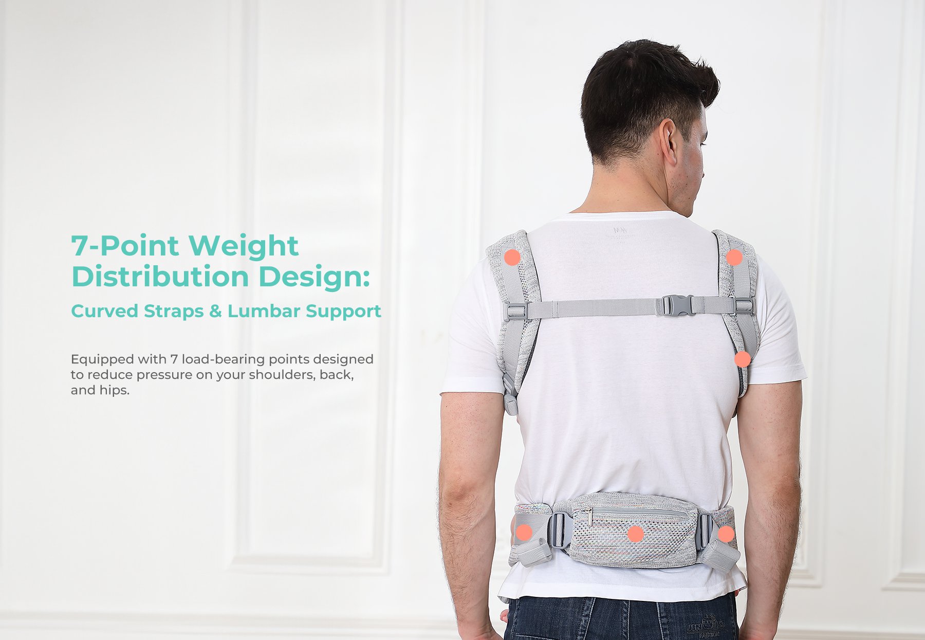 Mooimom AiryKnit Baby Carrier description image
