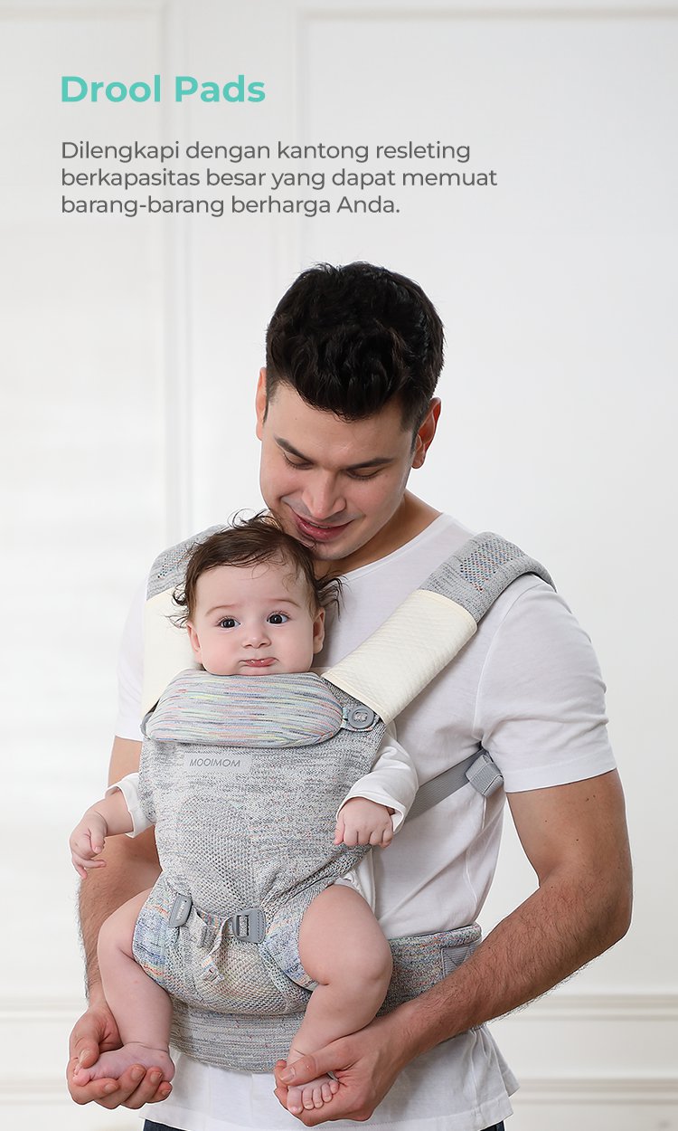 Mooimom AiryKnit Baby Carrier description image
