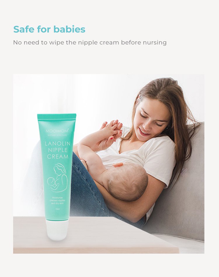 MOOIMOM Lanolin Nipple Cream description image